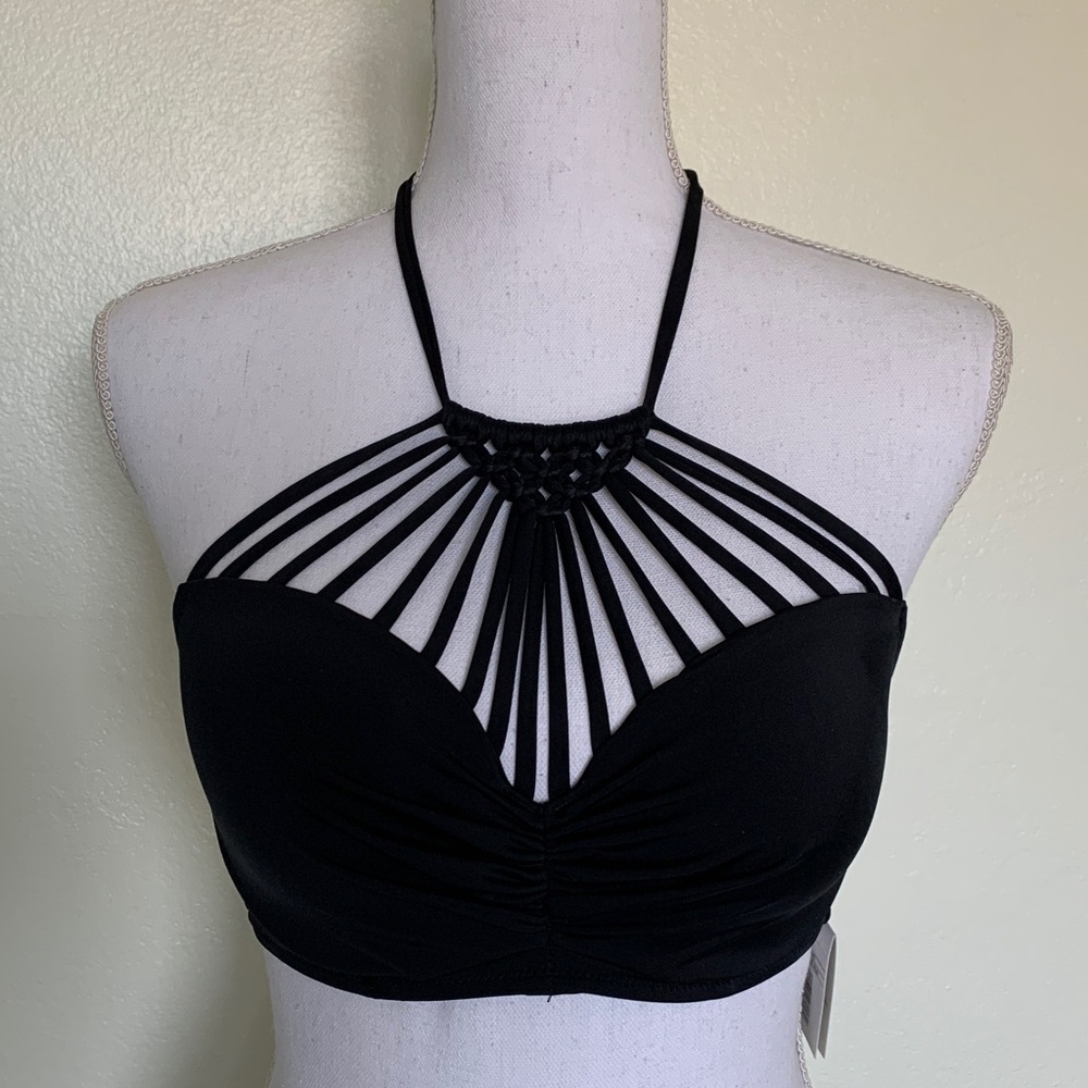 🆕Shade & Shore High Neck Macrame Summer Bikini
